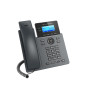 TELEFONO IP GRADO CARRIER WIFI 6 GRANDSTREAM GRP2602W / 4 CUENTAS SIP / 2 LINEAS / WIFI 802.11AC/AX / PANTALLA LCD / CONFERENCIA