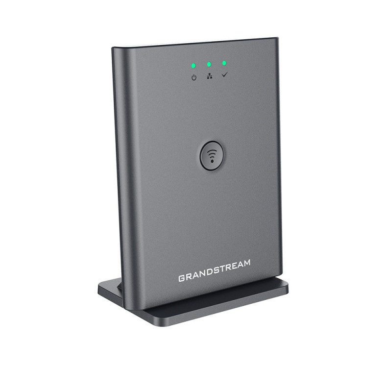 ESTACION BASE DECT GRANDSTREAM DP752 / COMPATIBLE TELEFONOS DP720/DP722 / 10 CUENTAS SIP / PUSH TALK / ALIMENTACION POE AF / 1 P