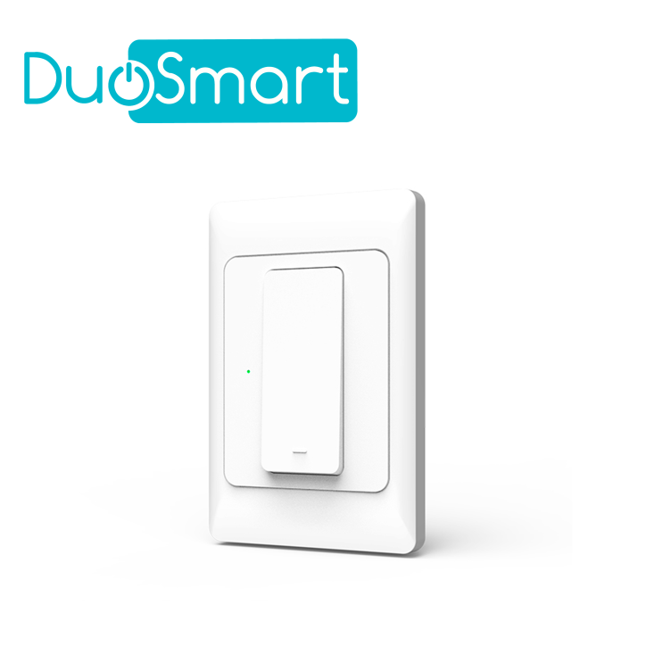 SWITCH APAGADOR WIFI 2.4 GHZ DUOSMART A11 / 1 BOTON-UNIDAD / COMPATIBLE CON ALEXA Y GOOGLE HOME / TEMPORIZADORES / ESCENAS DE AU