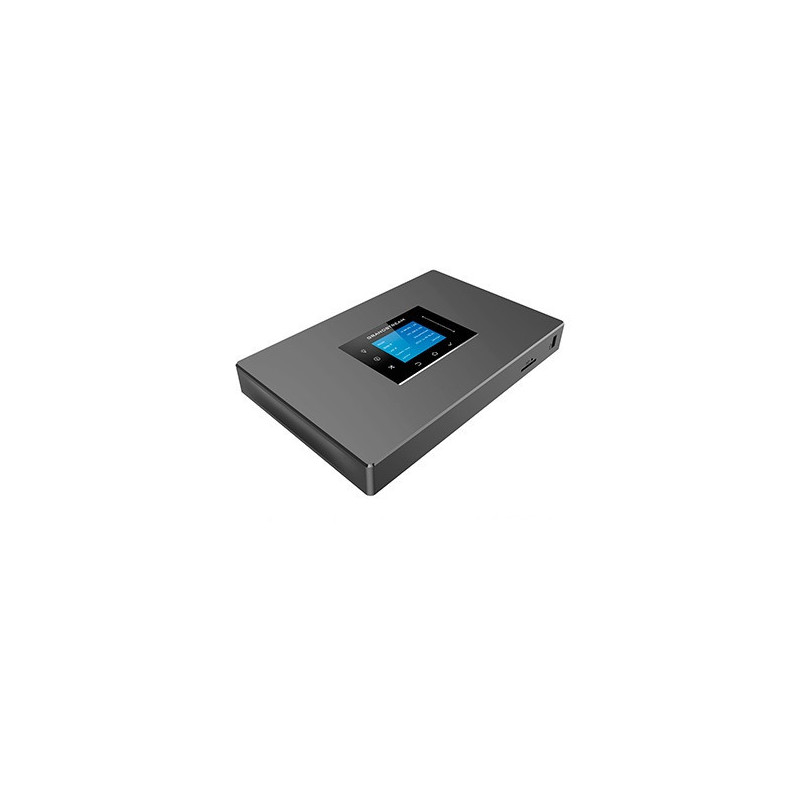 CONMUTADOR IP PBX UCM6301 GRANDSTREAM, 1 LINEA, 500 USUARIOS, 75 LLAMADAS SIMULTANEAS,NAT, 3 PUERTOS GIGABIT, POE