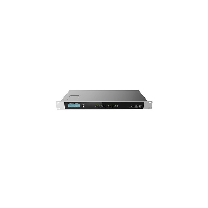 CONMUTADOR IP PBX UCM6304 GRANDSTREAM, 4 LINEAS, 2000 USUARIOS, 300 LLAMADAS SIMULTANEAS, NAT, 3 PUERTOS GIGABIT, POE