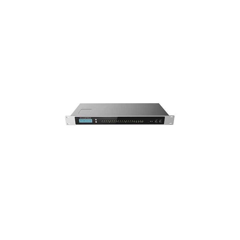 CONMUTADOR IP PBX UCM6308 GRANDSTREAM, 8 LINEAS, 3000 USUARIOS, 450 LLAMADAS SIMULTANEAS, NAT,3 PUERTOS GIGABIT, POE