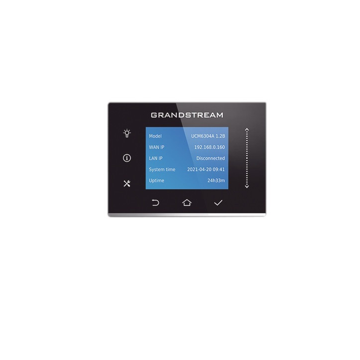 Conmutador IP / PBX Audio 1000 usuarios 150 llamadas simultáneas GRANDSTREAM UCM6304A Conmutador IP / PBX Audio 1000 usuarios 150 llamadas simultáneas GRANDSTREAM UCM6304A