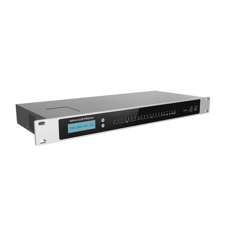Conmutador IP / PBX 8 LINEAS FXO 8 FXS 1500 usuarios GRANDSTREAM UCM6308A Conmutador IP / PBX 8 LINEAS FXO 8 FXS 1500 usuarios GRANDSTREAM UCM6308A