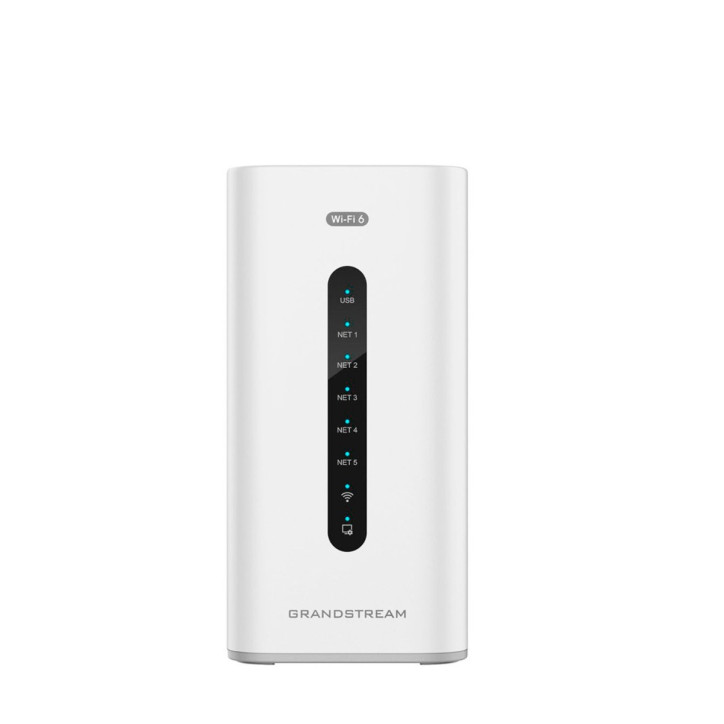 Dispositivo 4 en 1 ruteador VPN / firewall / IP PBX / switch o AP WiFi 4 en 1 WiFi 6 5 puertos Gigabit GRANDSTREAM GCC6010W Dispositivo 4 en 1 ruteador VPN / firewall / IP PBX / switch o AP WiFi 4 en 1 WiFi 6 5 puertos Gigabit GRANDSTREAM GCC6010W