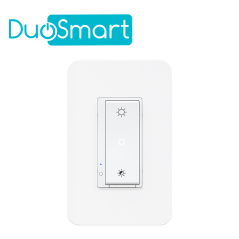 SWITCH APAGADOR CON REGULADOR DE INTENSIDAD DIMMER DUOSMART A51 / WIFI 2.4 GHZ / COMPATIBLE CON ALEXA Y GOOGLE HOME / TEMPORIZAD