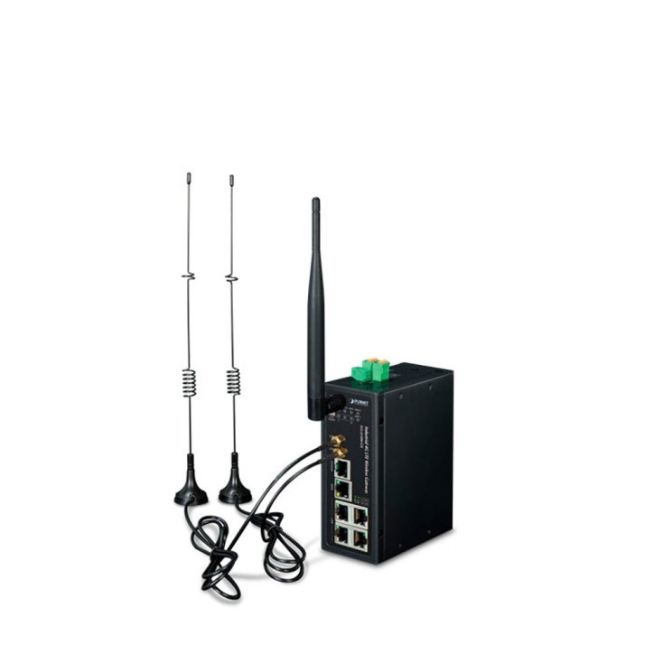 Router celular industrial gateway 4G LTE Wi-Fi Dual-Band 2 ranuras mini SIM PLANET ICG-2510W-LTE-US
