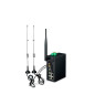 ROUTER CELULAR 4G LTE INDUSTRIAL PLANET ICG-2510W-LTE-US / 2 SLOTS MINI SIM / 2 ANTENAS EXTERNAS 5DBI PARA LTE / 4 PUERTOS LAN R