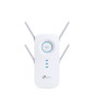 EXTENSOR DE COBERTURA WI-FI / TP-LINK RE650 / 1 PUERTO RJ-45 10/100/1000MBPS / 4 ANTENAS EXTERNAS / 2.4GHZ Y 5GHZ / ENCHUFADO A 
