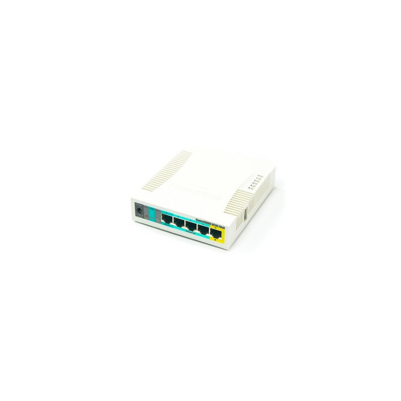 RUTEADOR INALAMBRICO MIKROTIK RB951UI-2HND,2.4GHZ, 5 FAST GABINETE DE PLASTICO IDEAL PARA CASA U OFICINA.