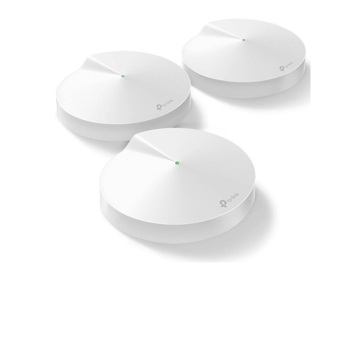 SISTEMA WI-FI MESH TP-LINK DECO M5(3-PACK) AC1300 DUAL BAND, HASTA 100 EQUIPOS, BLUETOOTH, USB TIPO C, MU-MIMO, 4 ANTENAS INTERN