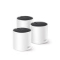 SISTEMA WI-FI 6 MESH TP-LINK DECO X55 (3-PACK) AX3000 DUAL BAND/574MBPS 2.4GHZ / 2402 MBPS 5 GHZ/ HASTA 500M2 COMPATIBLE CON ALE