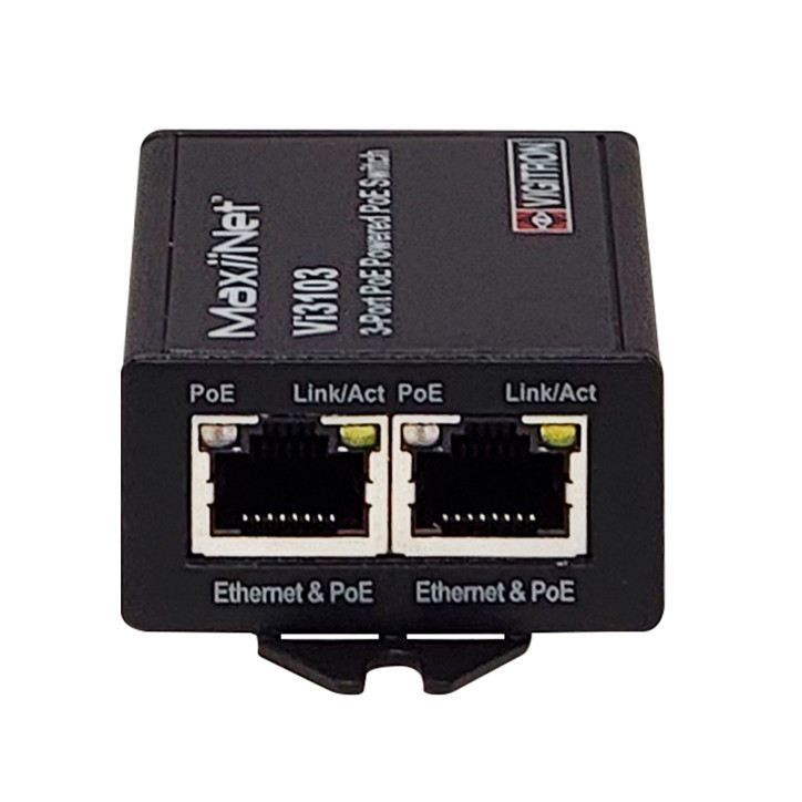 Switch PoE Drop and Insert 3 puertos 30W PoE Drop and Insert VIGITRON VI3103 Switch PoE Drop and Insert 3 puertos 30W PoE Drop and Insert VIGITRON VI3103