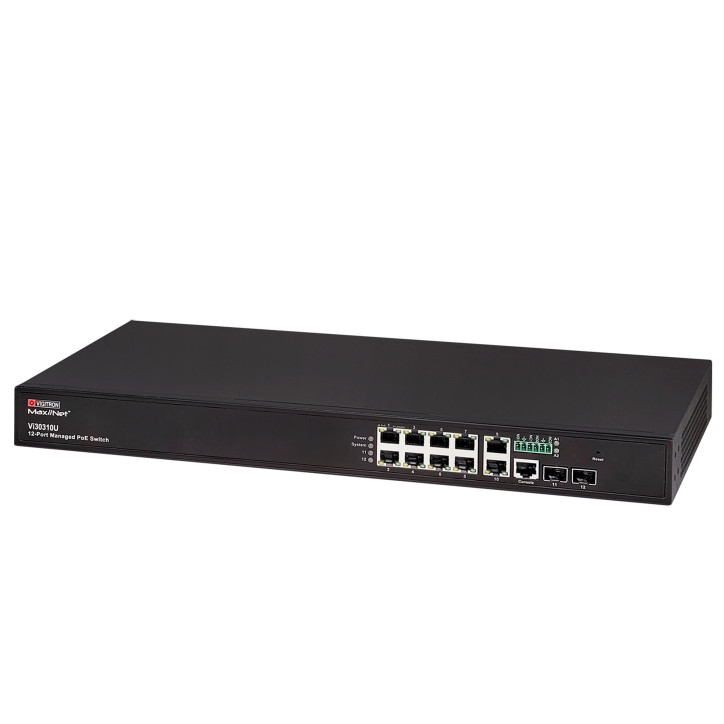 Switch PoE administrable L2/L3 Lite 8 puertos RJ45 PoE Gigabit Uplinks 2.5G Soporte IEEE 802.3af/at/bt hasta VIGITRON VI30310U Switch PoE administrable L2/L3 Lite 8 puertos RJ45 PoE Gigabit Uplinks 2.5G Soporte IEEE 802.3af/at/bt hasta VIGITRON VI30310U
