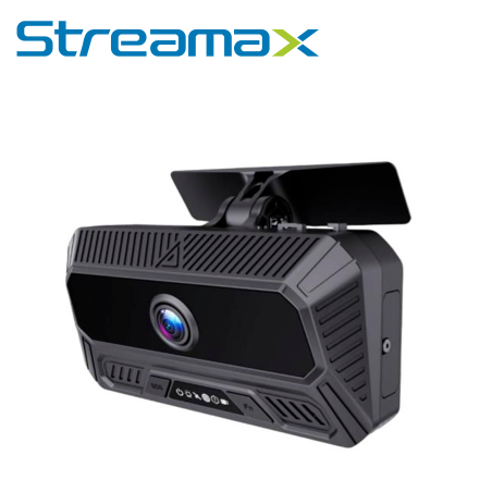 MDVR TIPO DASHCAM STREAMAX MDS100 / 2MP CAMARA FRONTAL + 2MP CAMARA CABINA / 2.2MM CAMARA FRONTAL + 3.85MM CAMARA CABINA / WIFI 