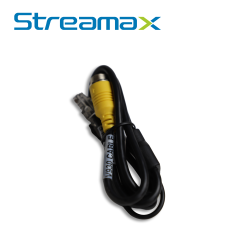 CABLE DIN DE AVIACION STREAMAX V930 CABLE / 6 PINES / 0.8 METROS / CONECTOR MACHO 6 PINES / EXTREMO CONECTOR MACHO RJ45 + CONECT