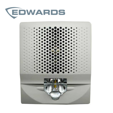 ALTAVOZ DE PARED CON LUZ ESTROBO EDWARDS G4SVWF / BLANCO / 15-110 CD/ INCLUYE PLACA DE CABLEADO