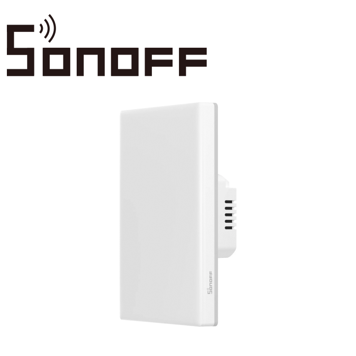 Interruptor táctil inteligente de pared 1CH ON/OFF Touch WiFi 2.4GHz SONOFF T5-1C-120