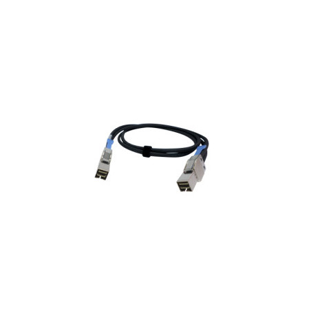 QNAP САВ-SAS20M-8644 2 m Negro, Metálico