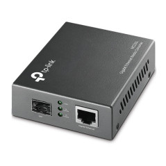 TP-Link MC220L convertidor de red 1000 Mbit s Multimodo, Modo único Negro