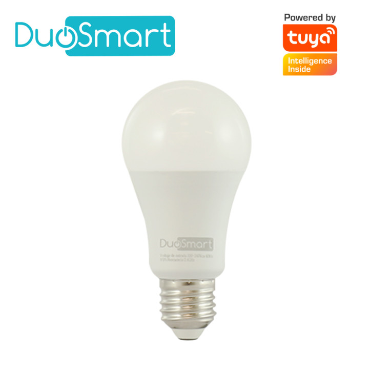 Foco inteligente Wi-Fi 2.4 Ghz RGB multicolor Control desde app DUOSMART S10