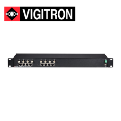 Extensor PoE VIGITRON VI2408A 8 canales sobre coaxial
