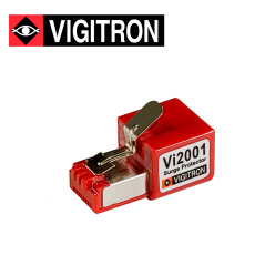 Protector de sobretensiones VIGITRON VI2001 con RJ45 y clip metálico para tierra