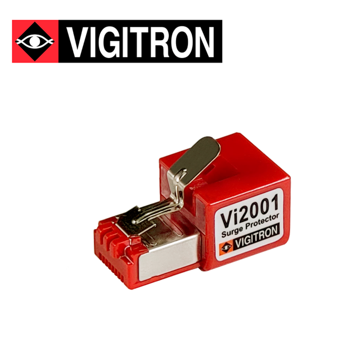 Protector contra sobretensiones para puertos Ethernet Protección para puertos Ethernet y PoE Ultracompacto tipo VIGITRON VI2001 Protector contra sobretensiones para puertos Ethernet Protección para puertos Ethernet y PoE Ultracompacto tipo VIGITRON VI2001