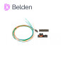 Breakout kit BELDEN AX101100 para 6 fibras con tubos de amortiguación 900 micras 36 pulgadas