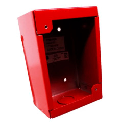 Caja posterior de montaje en superficie KIDDE K-276B-RSB color rojo