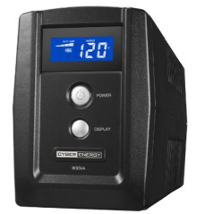CyberPower OM900ATLCD sistema de alimentación ininterrumpida (UPS) Línea interactiva 0.9 kVA 6 salidas AC