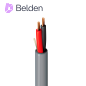 Cable Belden 6200UE 008U1000 plenum 2 conductores 16 AWG gris