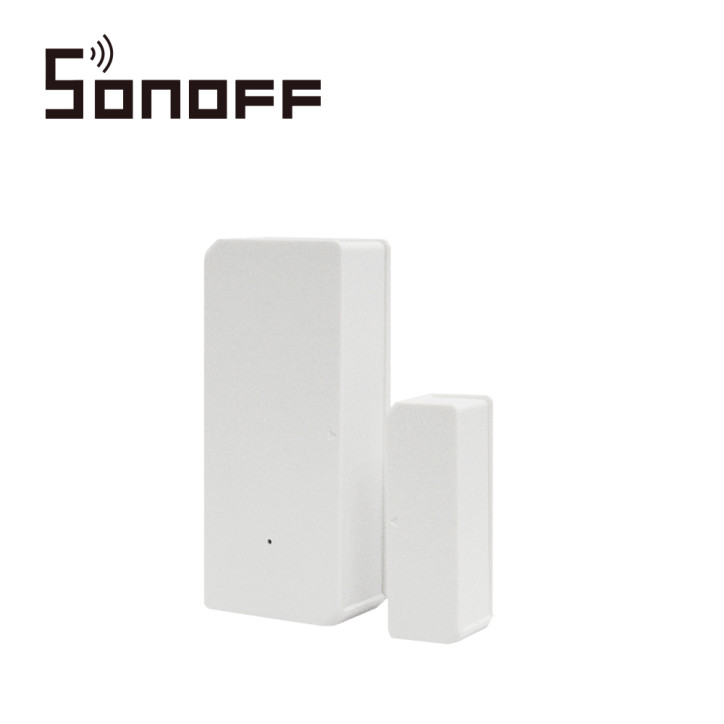 Sensor magnético de puerta/ventana RF Sensor magnético para puerta y ventana Frecuencia inalámbrica 433.92MHz Batería SONOFF DW2