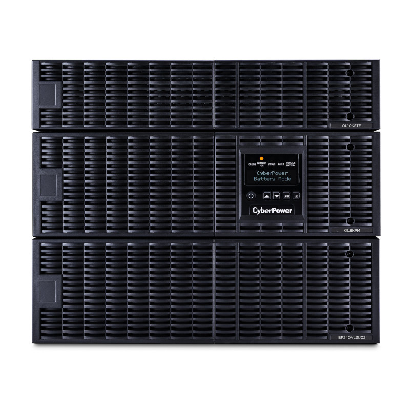 CyberPower OL8KRTF sistema de alimentación ininterrumpida (UPS) Doble conversión (en línea) 8 kVA 8000 W 10 salidas AC