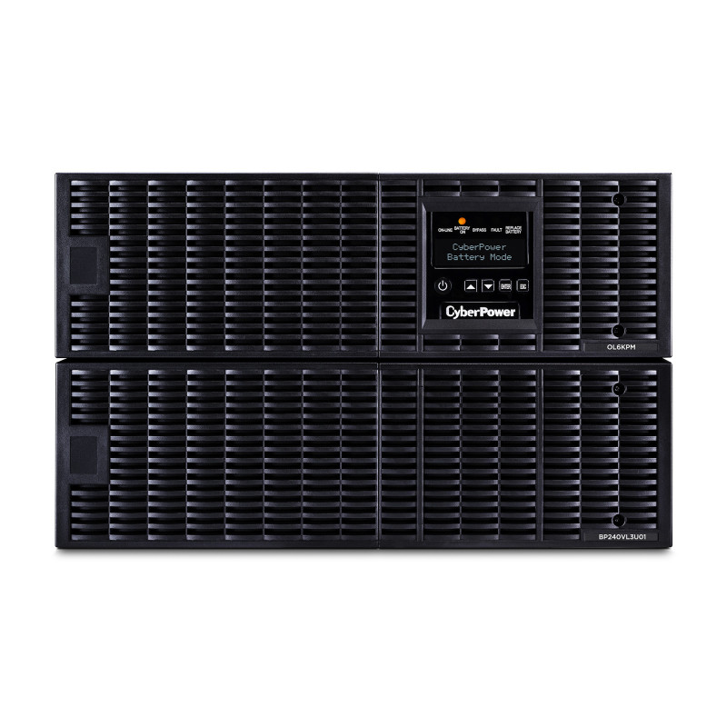 CyberPower OL6KRT sistema de alimentación ininterrumpida (UPS) Doble conversión (en línea) 6 kVA 5400 W 4 salidas AC