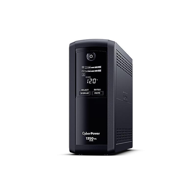 CyberPower LCD CP850AVRLCDA sistema de alimentación ininterrumpida (UPS) Línea interactiva 0.85 kVA 510 W 9 salidas AC