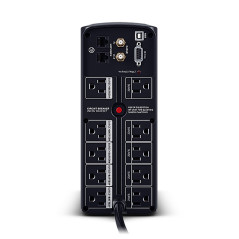 CyberPower LCD CP850AVRLCDA sistema de alimentación ininterrumpida (UPS) Línea interactiva 0.85 kVA 510 W 9 salidas AC