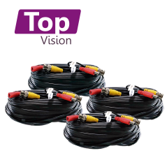 KIT 4X4 TOP24ADLKIT TOPVISION INCLUYE 1 DVR XVR-204AI 4CH 1080 LITE AUDIO POR COAXIAL O UTP / ANALITICA BASICA INTEGRADA SMD / C