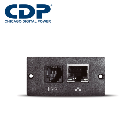 Tarjeta de administración SNMP para UPS Monitoreo web Protocolo SNMPv3 Conexión RJ45 10/100 Mbps CDP SNMPTXWEBPRO