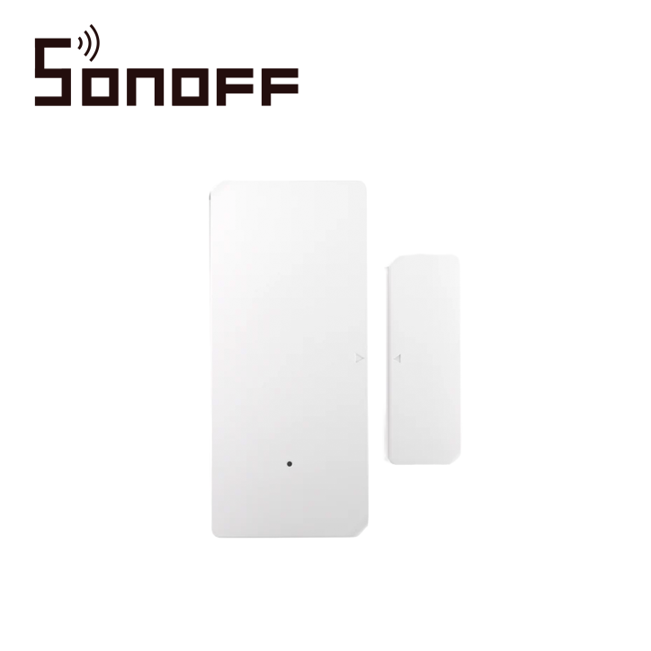 Sensor magnético para puertas y ventanas WiFi Monitorizable desde la app Permite configuración de escenas SONOFF DW2-WIFI