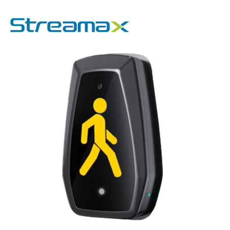 ALARMA CON SONIDO Y LUZ LED PARA AUTO STREAMAX MB3A / CONECTOR MACHO 6 PIN 5557 / GRIS / RESISTENTE A ALTAS TEMPERATURAS / COMPA