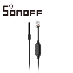 SENSOR DE TEMPERATURA SONOFF WTS01 / A PRUEBA DE AGUA / INALAMBRICO COMPATIBLE CON SONOFF TH ORIGIN/ELITE PARA IOS Y ANDROID COM