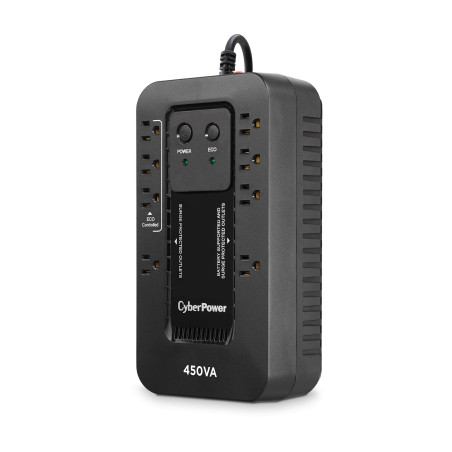 CyberPower EC450G sistema de alimentación ininterrumpida (UPS) En espera (Fuera de línea) 0.45 kVA 260 W 8 salidas AC