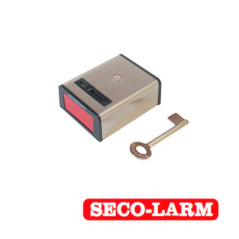 Botón de pánico alámbrico restablecimiento con llave Operación N.A. SPST switch 1 Amp 12VCC SECO-LARM SS-078Q/SS078