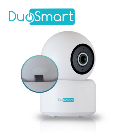 Cámara inteligente PT Wi‑Fi para interior PT 355° Wi-Fi 2.4 GHz 3 MP DUOSMART E21