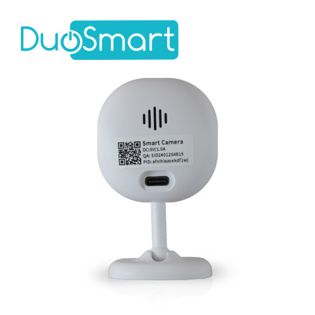 Cámara IP Wi-Fi para interior Wi-Fi 2.4 GHz 3MP Audio bidireccional DUOSMART E11