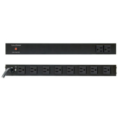 CyberPower PDU15B2F8R unidad de distribución de energía (PDUs) 10 salidas AC 1U Negro