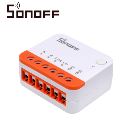 MINI INTERRUPTOR INWALL WiFi 2.4GHz controla 1 apagador soporta 10 A SONOFF MINIR4