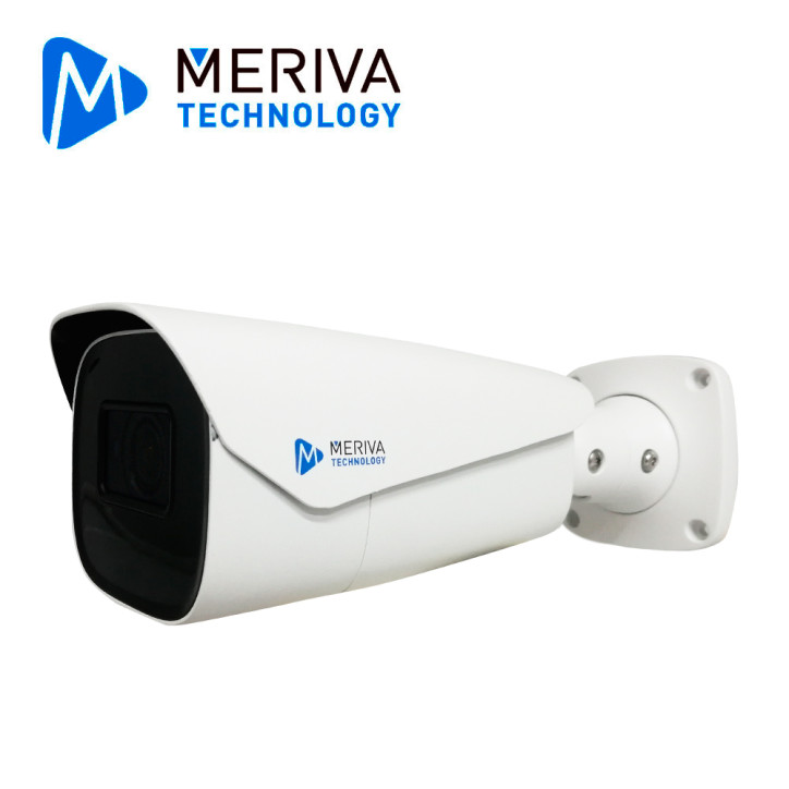 CAMARA HD BULLET MERIVA TECHNOLOGY MSC-8214Z / 8MP - 4K / AHD/TVI/CVI / LENTE MOTORIZADO 2.8 - 12MM / 50 - 70M IR / IP67 / METAL