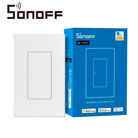 Apagador de pared touch 1 canal Touch Matter SONOFF M5-1C-120W